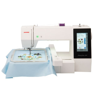 Janome 500e embroidery sewing machine.