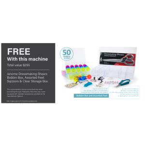 Janome 6700p Early Spring 2025 bonus offer