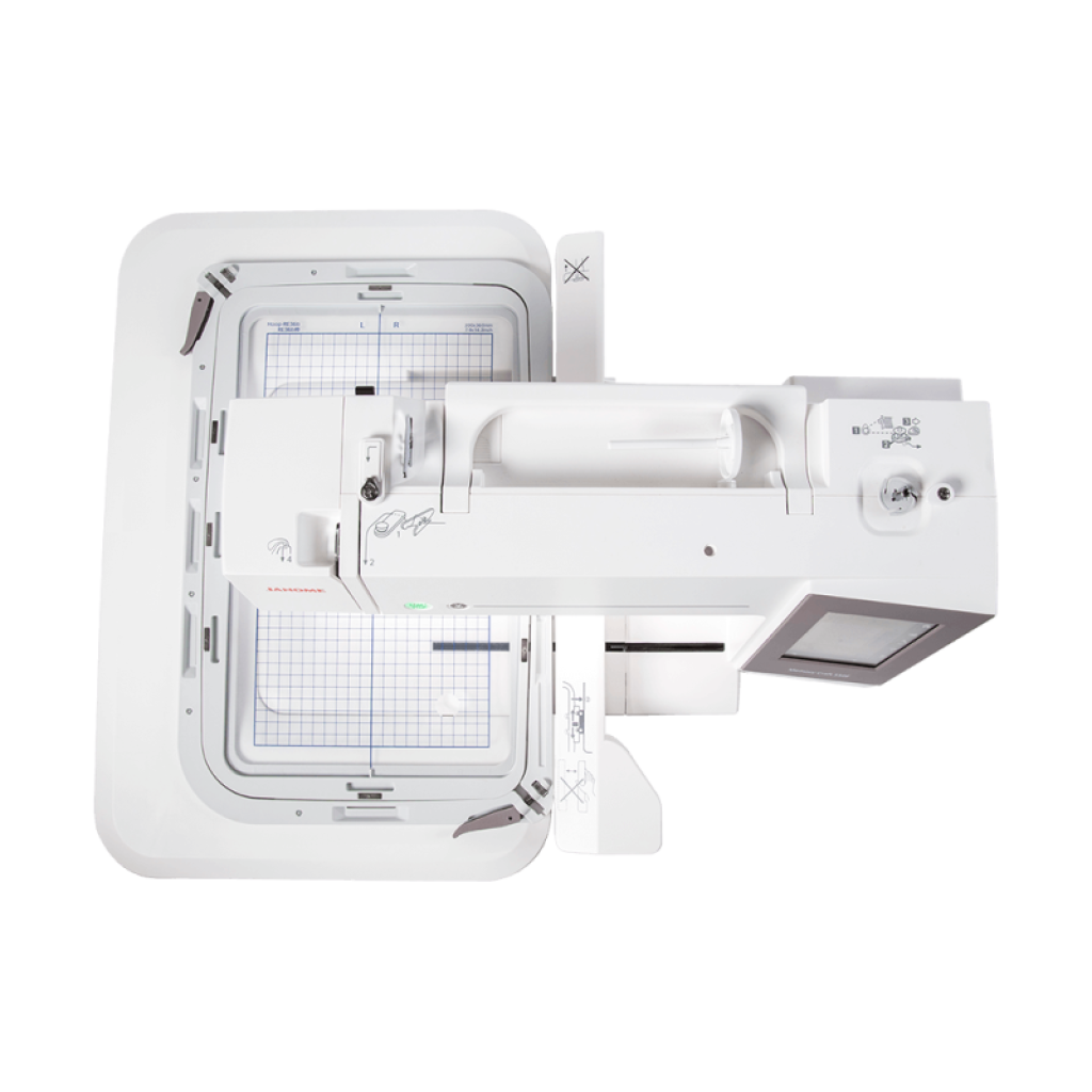 Floor model Janome 550e embroidery sewing machine The Sewing Machine