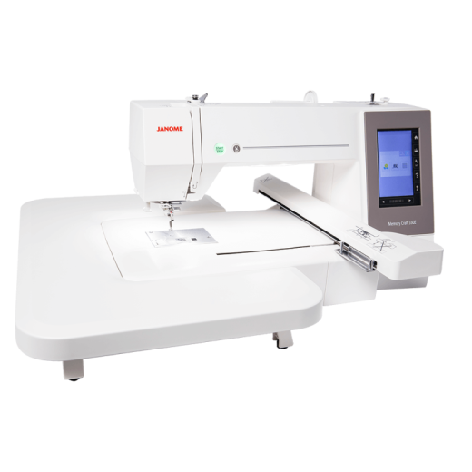 Floor model Janome 550e embroidery sewing machine (5)