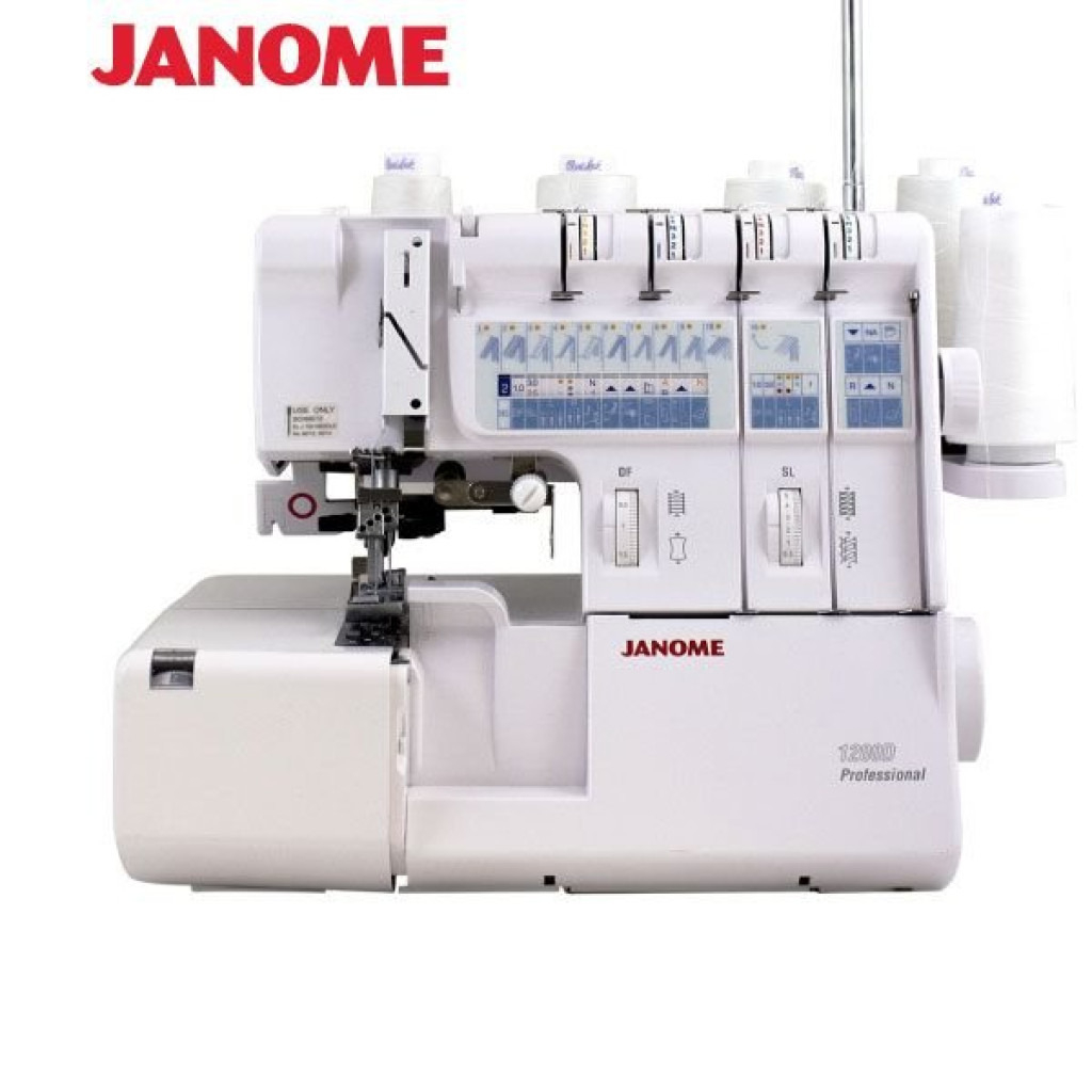 Floor Model Janome 1200d five thread overlocker The Sewing Machine