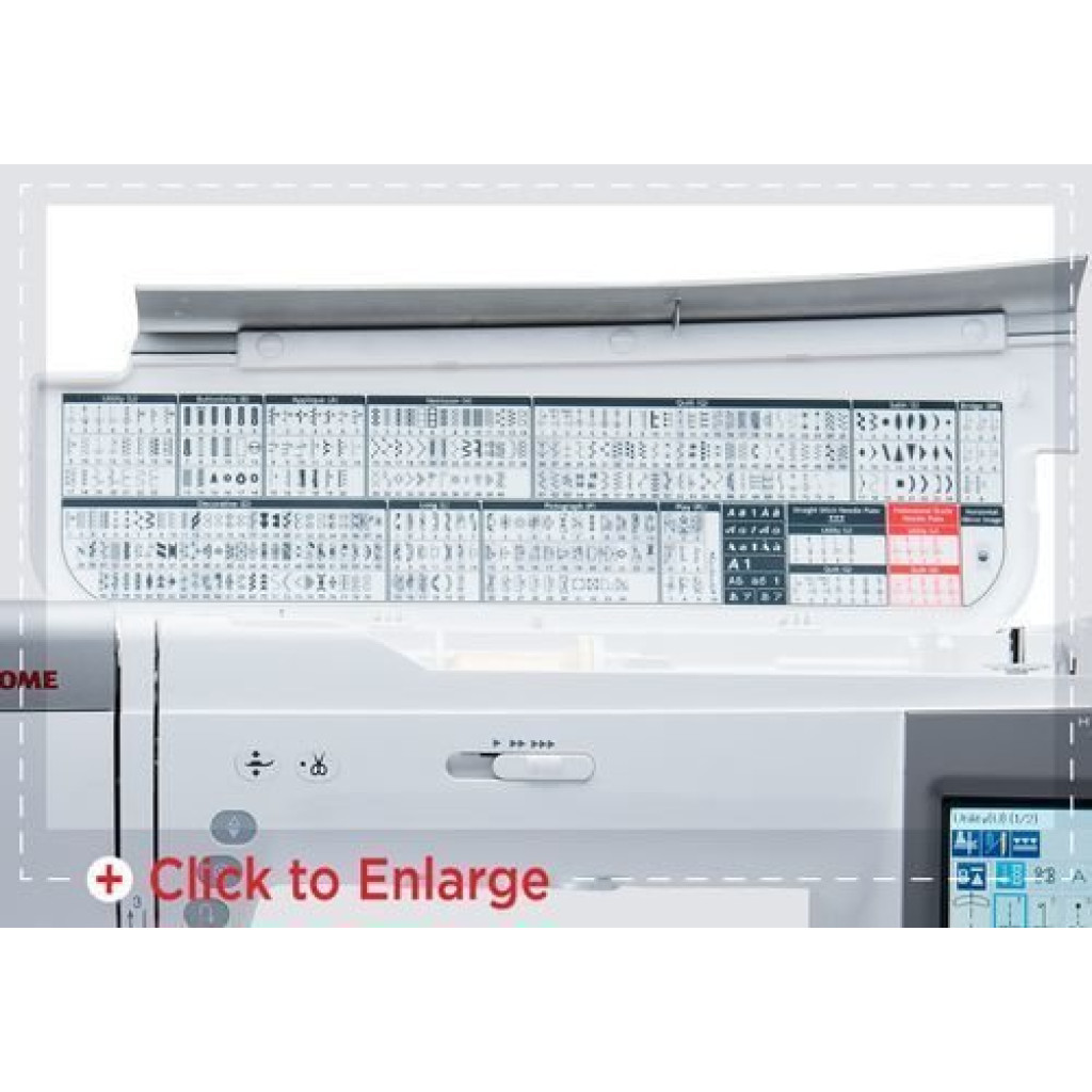 Floor model Janome 9450qcp quilting sewing machine 2 The Sewing