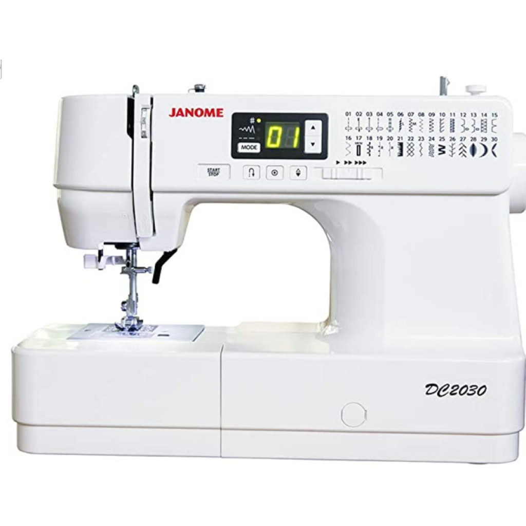 Janome DC2030 computerised sewing machine with bonus. The Sewing