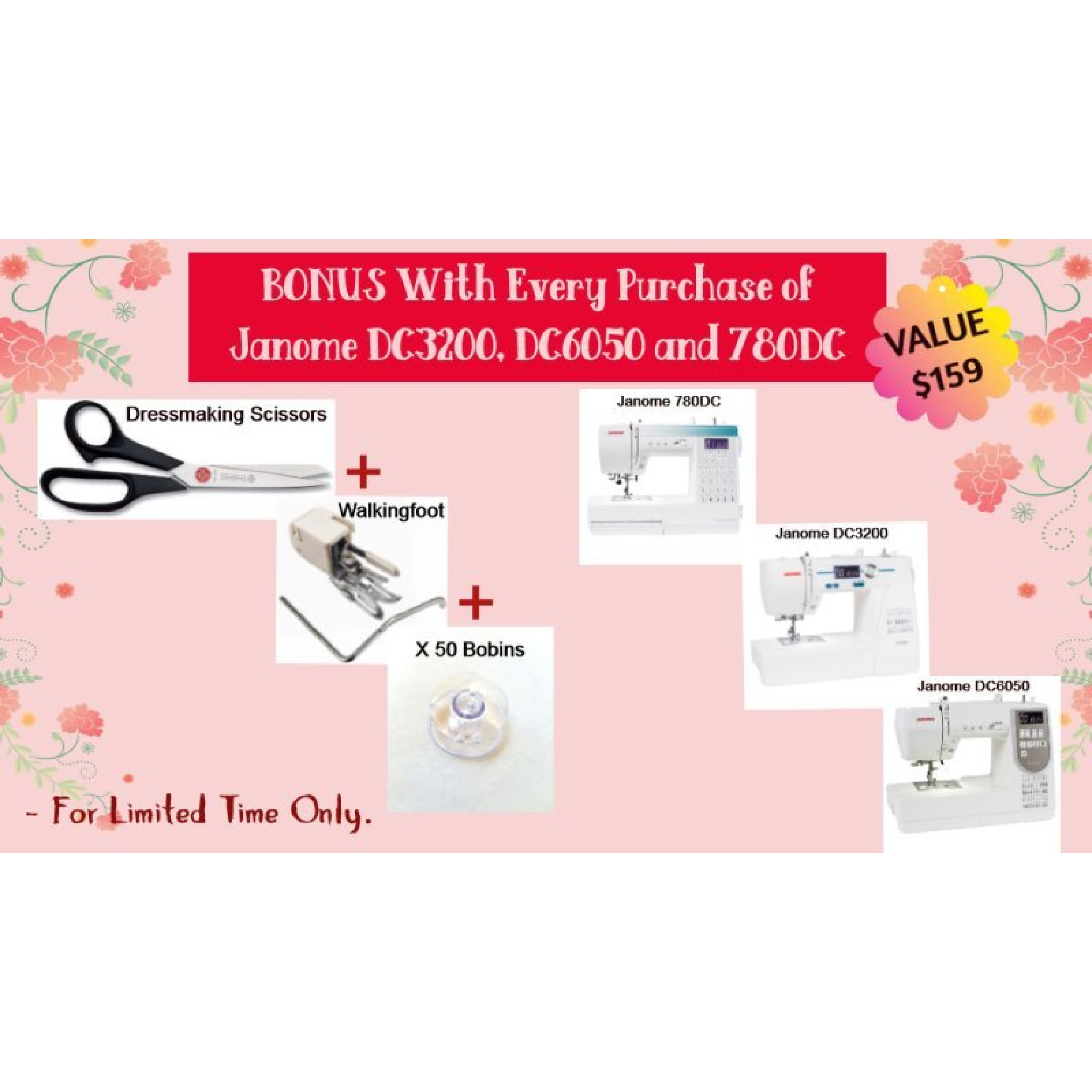 Janome DC6050 sewing machine The Sewing Machine Company