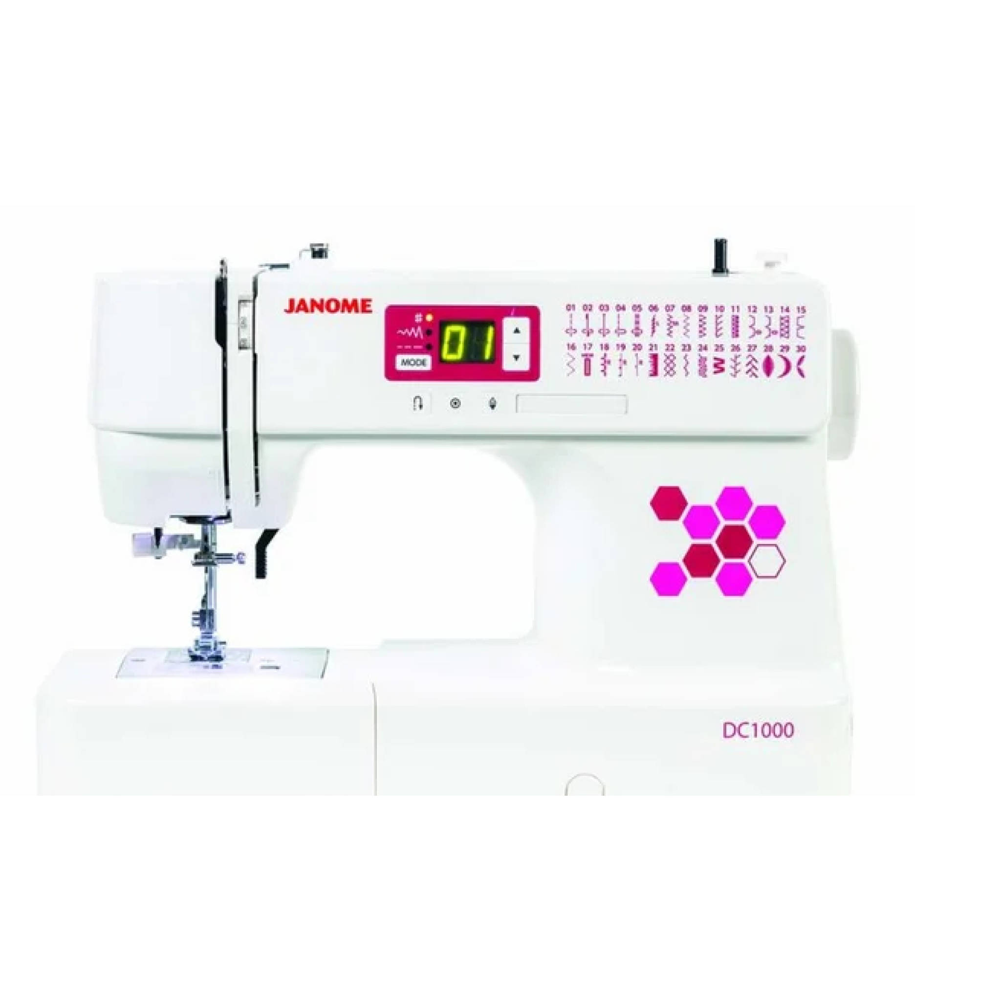Janome Juno DC1000 computer sewing machine The Sewing Machine Company