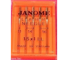 Janome Leather Point Needles Mixes 11 To 16