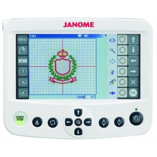 Janome MB7e seven needle embroidery sewing machine-thumb2
