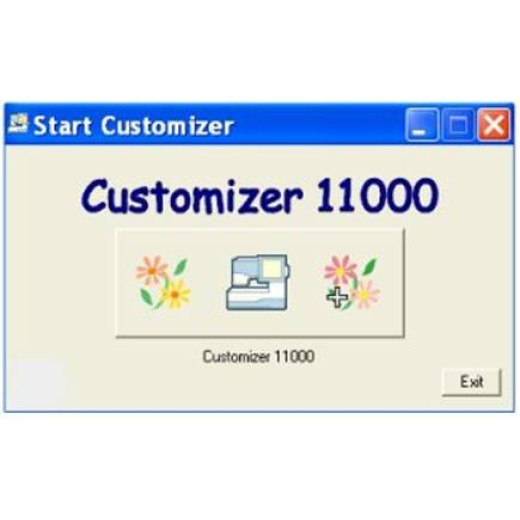 Janome MC11000 customiser (1)