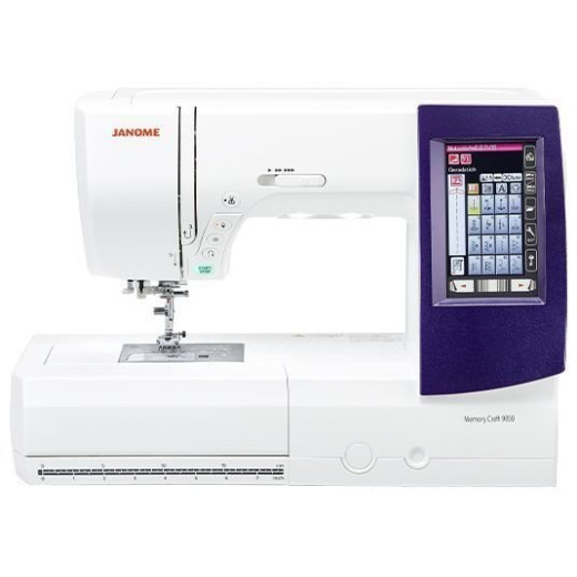 Janome Memorycraft 9850 sewing machine-main