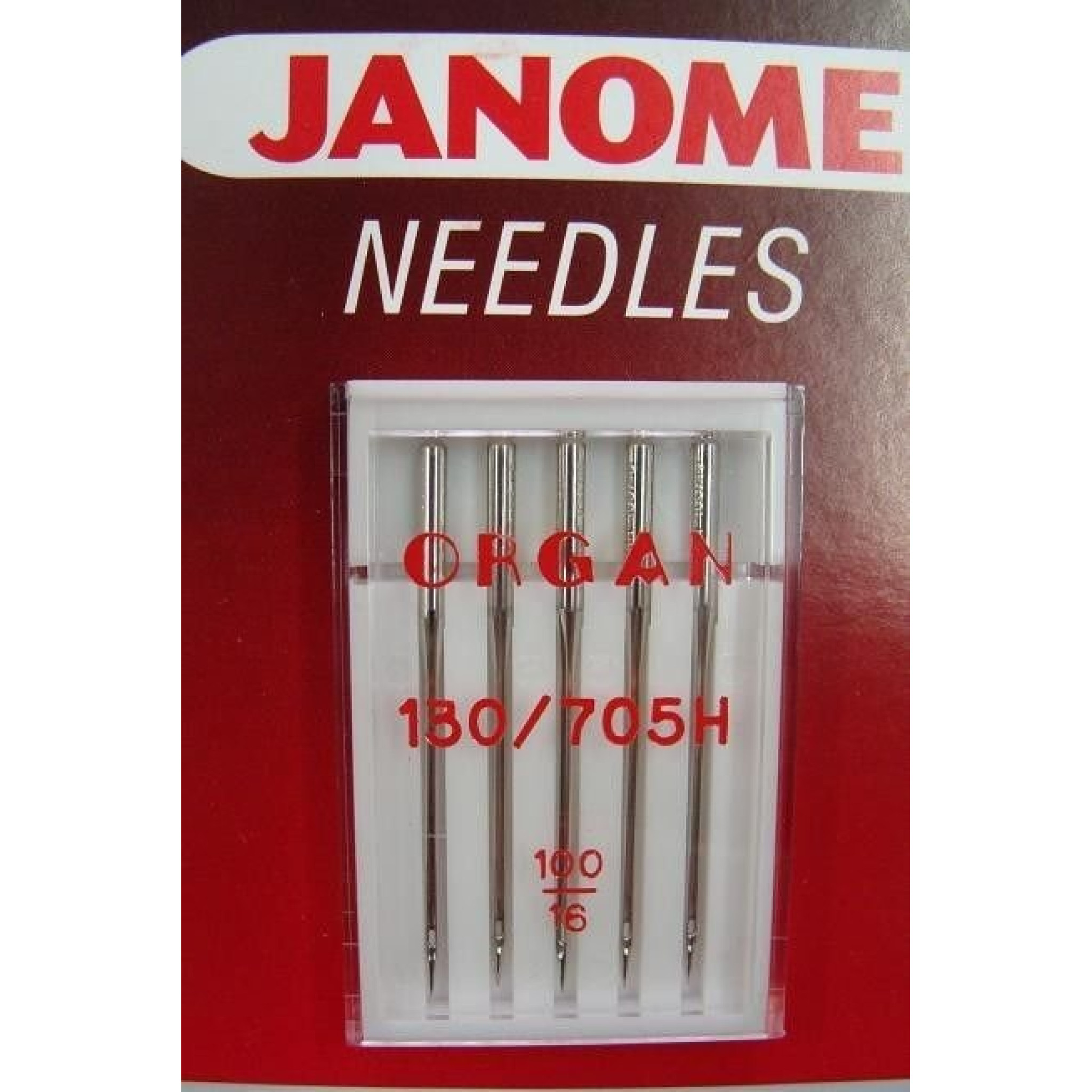 Janome Needles 15 X 1 Size 16 (For Denim) The Sewing Machine Company