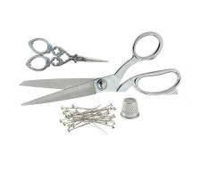 Premium Scissor Set Four Piece 018019 Silver