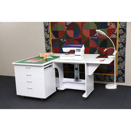 Quilters Vision sewing cabinet by Tailor made fully assembled (1)