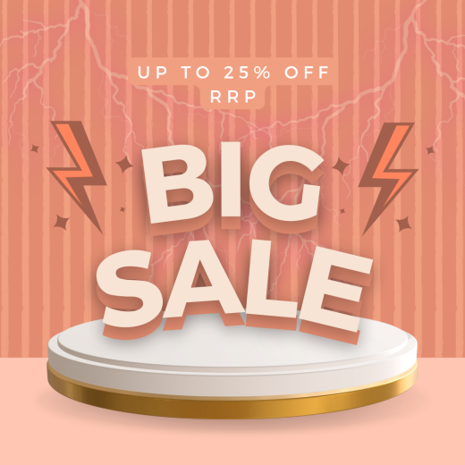 save Up To 25% Off the RRP