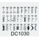 Janome dc1000 and Dc1030 have the same range of stitches