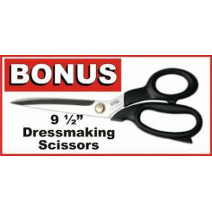 Bonus scissors valued at $40
