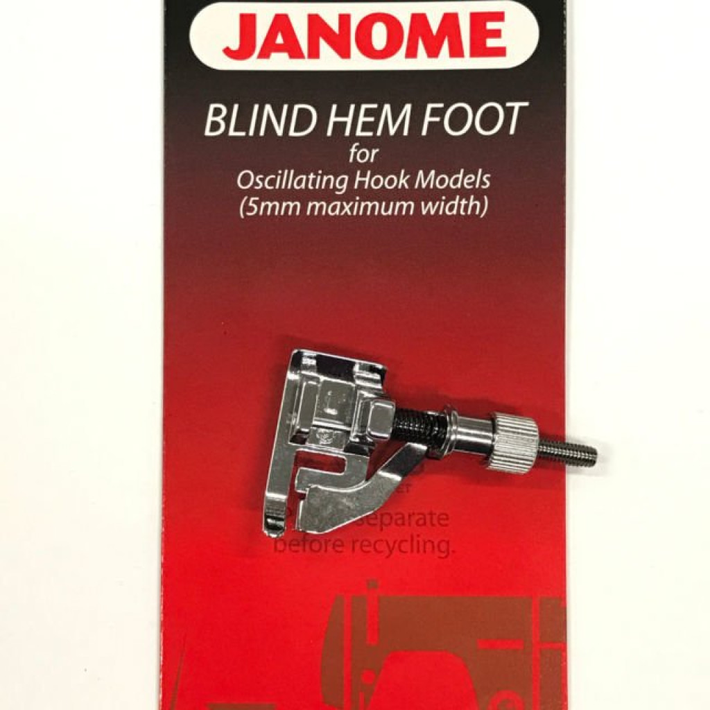 Blind Hem Foot For Janome 5mm Machines The Sewing Machine Company