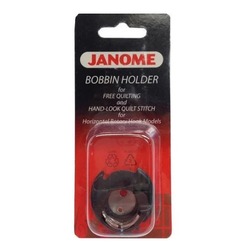 Bobbin Holder For Free Quilting And Hand Look Quilting Stitch