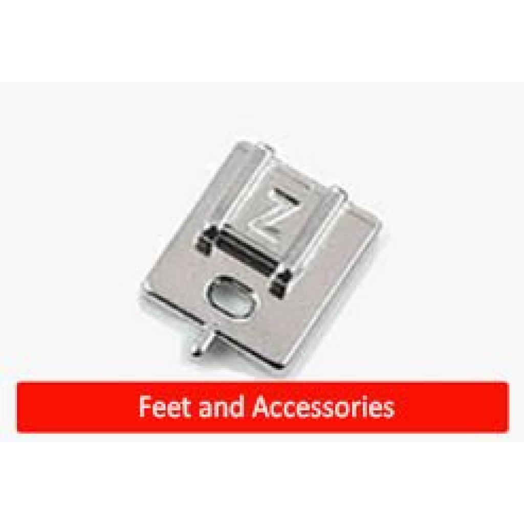 Concealed Zipper Foot For Janome 7mm Machines The Sewing Machine Company