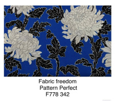 End of roll Fabric Freedom Pattern Perfect (1)