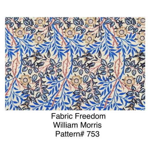 End Of Roll Fabric Freedom William Morris 753 Is 100% Quilters Cotton Material (1)