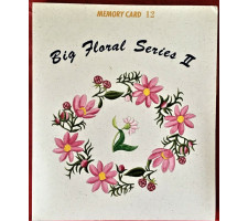 Janome Big Floral Series 2 Embroidery Card Number 12 (1)
