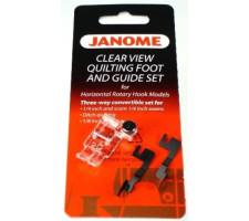 Janome Clear View Quilting Foot And Guide Set 7mm