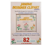 Janome Designer Clip Art Floral Designs