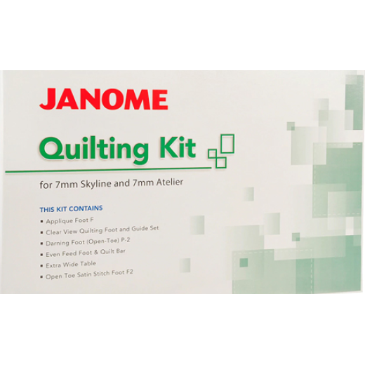 Janome Quilting Kit For Skyline S3 High Shank Sewing Machine