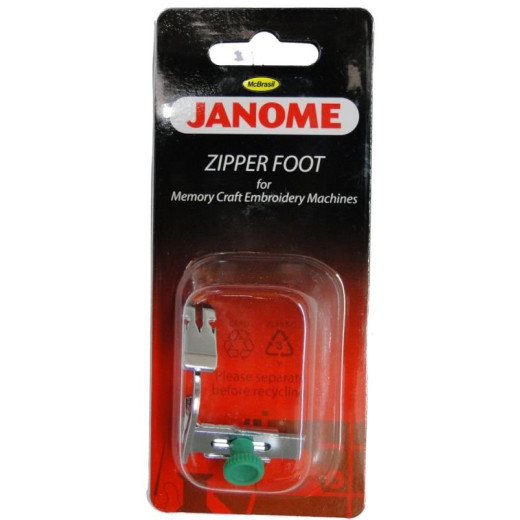 Janome Zipper Foot For Memorycraft Sewing Machines (1)