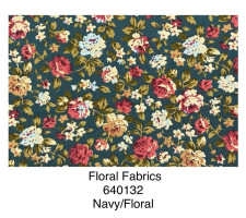 Liberty Floral 640132 Navy Floral Is 100% Quilters Cotton Material (1)