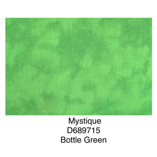 Mystique Fabric D689715 Bottle Green By Leutenegger Is 100% Quilters Cotton Mater (1)