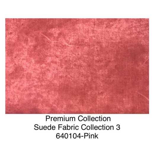 Premium Collection Suede Fabric Collection3 640104 Pink Is 100% Quilters Cotto (1)