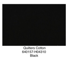 Quilters cotton 640157 H04310 Black (1)