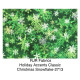 Rjr Fabrics, 2713 Green Christmas Stars Is 100% Quilters Cotton Material (1)
