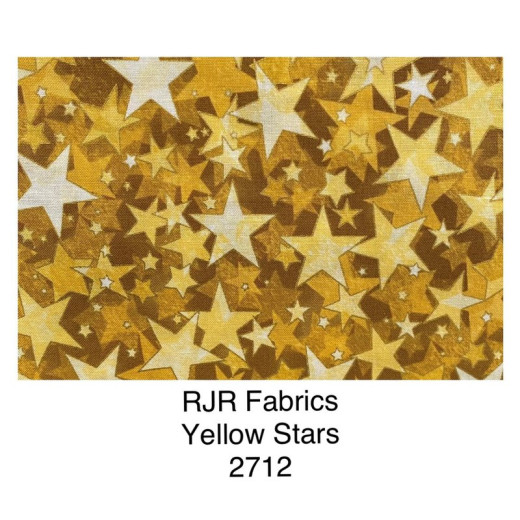 RJR Fabrics Yellow Stars 2712 (1)