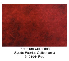 Suede Fabric Collection 3 Red (1)