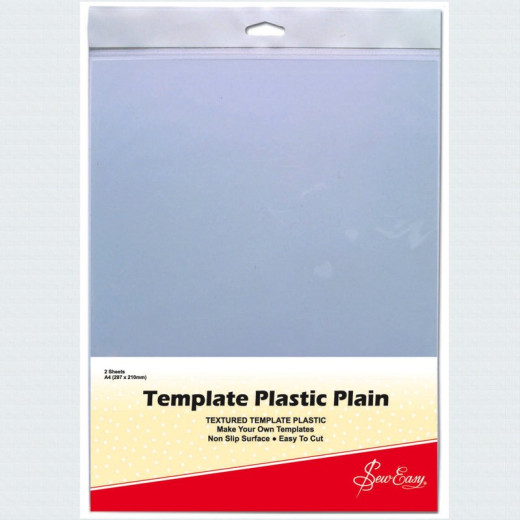 Template Plastic Plain 280Mm X 215Mm
