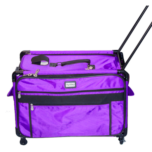 Tutto Dark Purple Trolley Bag
