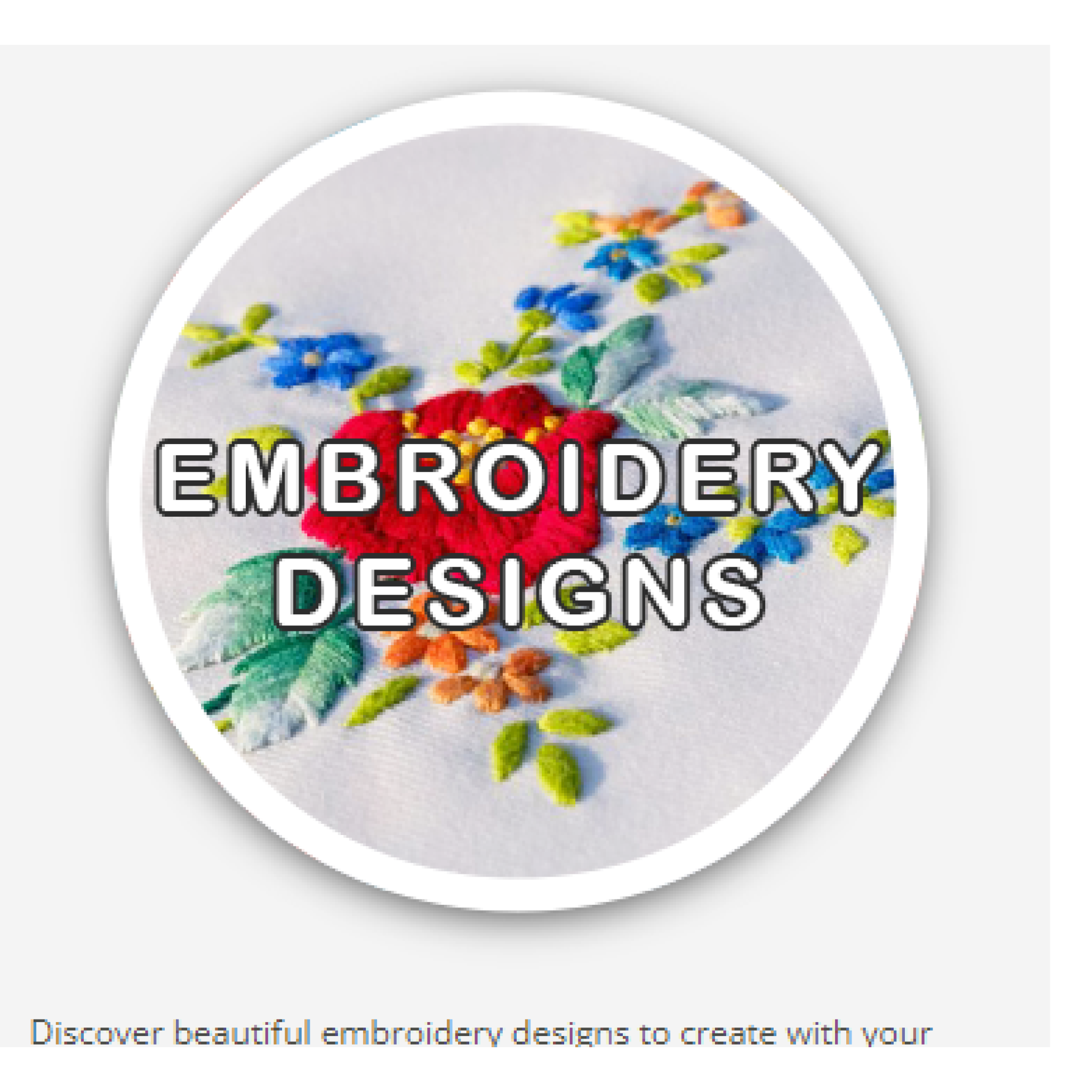 Embroidery Design Gallery For Janome Machines The Sewing Machine Company