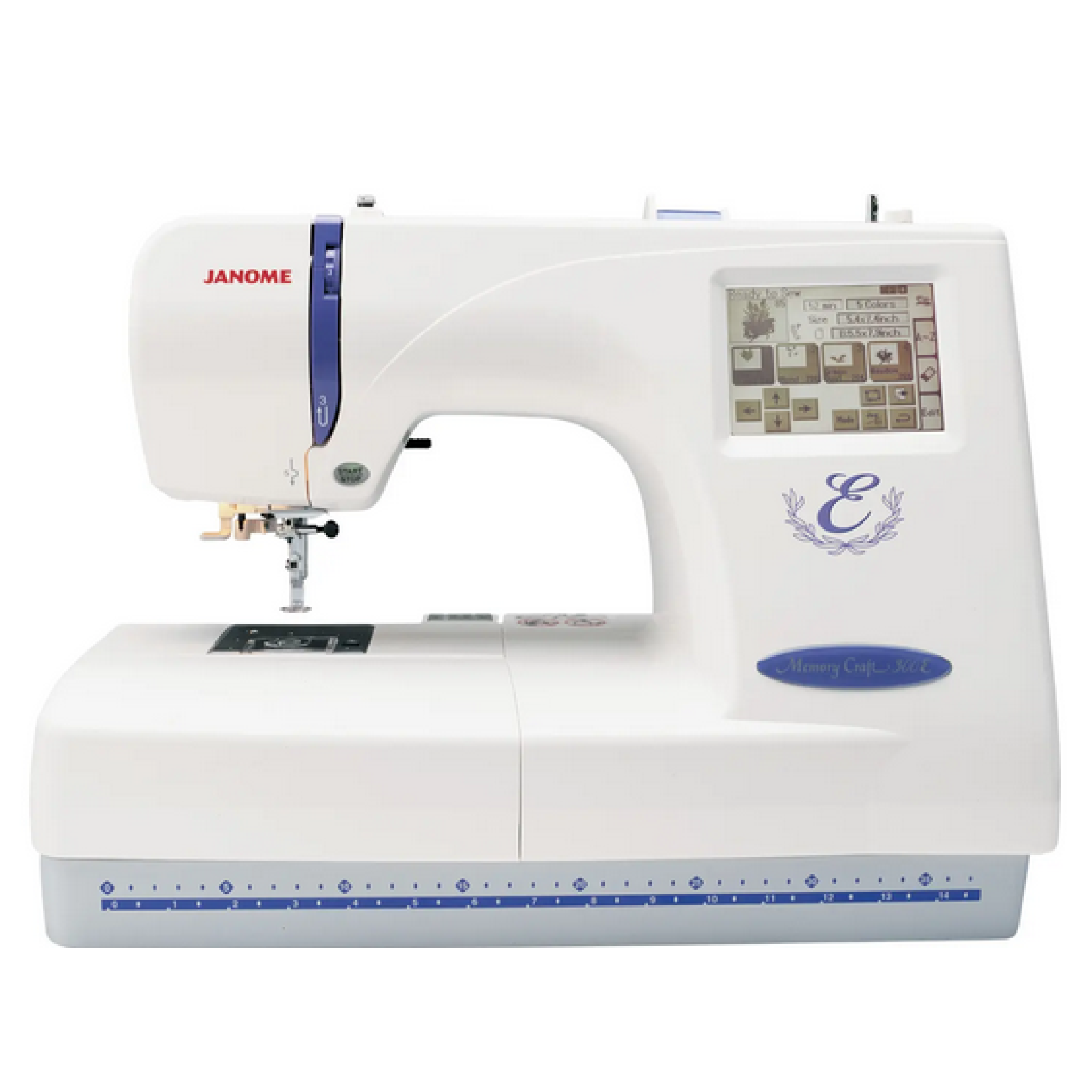 Preloved Janome Memory craft 300e embroidery sewing machine The