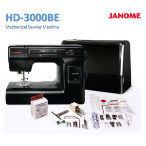 Janome Hd3000be sewing machine And Accrssories