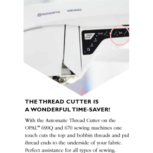 Husqrvana 690q Automatic Thread Cutter