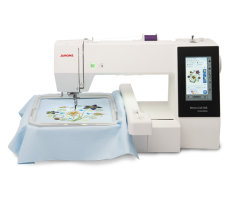 Janome 500e Limited Edition embroidery
