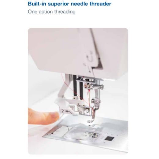The Janome Memorycraft 550e Limited Edition Needle Threader Updated