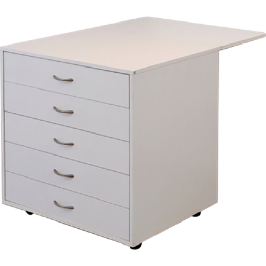 Modular 5 Drawer With Optional Extension Table