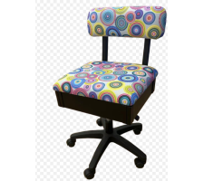 Horn New Chair With Coloured Circles