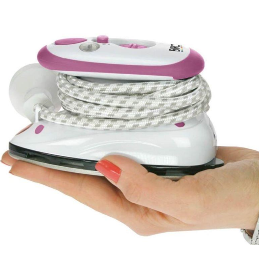 Mini Steam Iron With Wire Wrapped Around