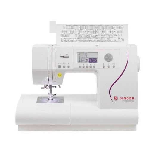 Singer C430 sewing machine with top panel opoen