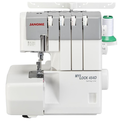 The Janome 454d differential feed overlocker