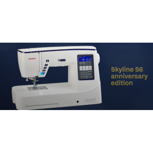 Janome Skyline S6 AE Anniversary Model 2024